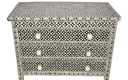 Bone inlay drawer Bone inlay drawer