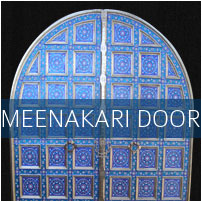 Handmade meenakari door Handmade meenakari door