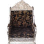 Handicraft silver throne Handicraft silver throne